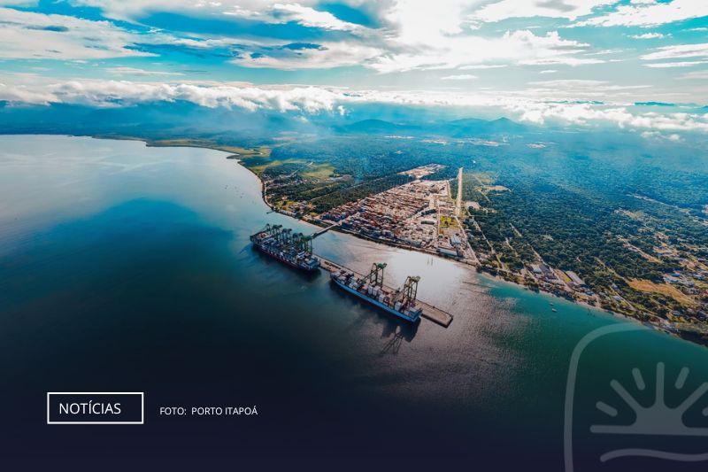 Porto Itapoá registra recorde de 1,5 milhão de TEUs e reforça investimentos em sustentabilidade