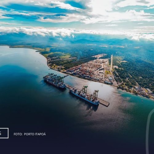 Porto Itapoá registra recorde de 1,5 milhão de TEUs e reforça investimentos em sustentabilidade